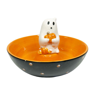 Vintage Ghost Candy Bowl - 8"dia