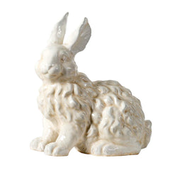 White Resting Bunny - 14