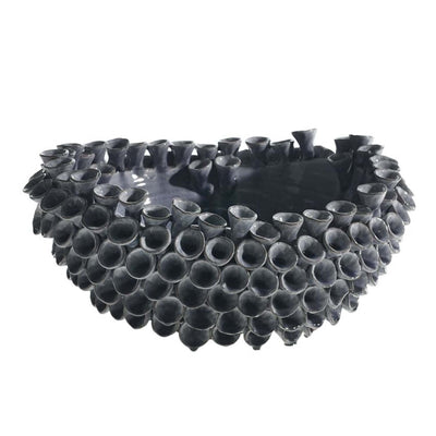 Navy Iris Bowl - 18"