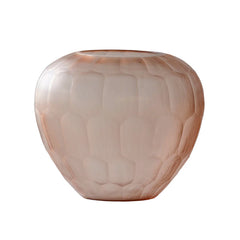 Pink Bonita Hand Cut Vessel - Large