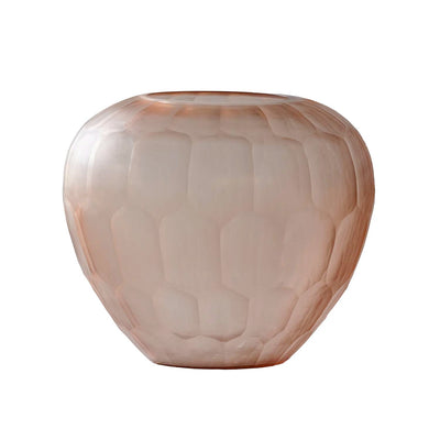 Pink Bonita Hand Cut Vessel - Large