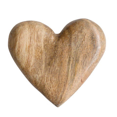 Mango Wood Heart - 4