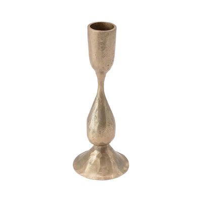 Gold Metal Taper Holder - 6"