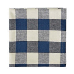 Blue Sailor Check Napkin