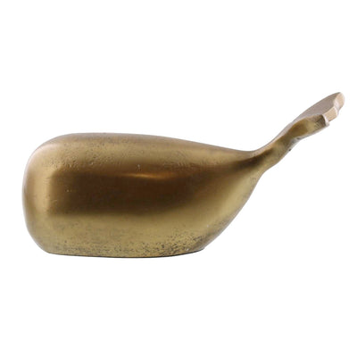 Brass Melville Whale