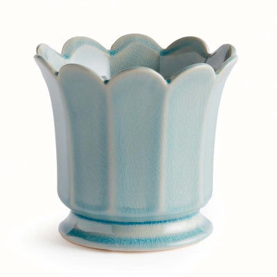 Blue Maline Footed Pot