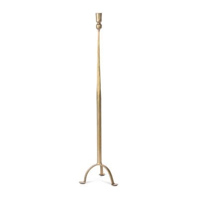 Antique Gold Candleholder - 28" Tall