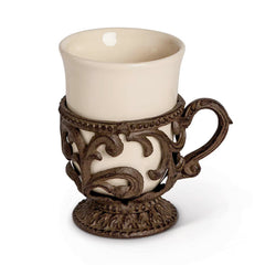 Acanthus Stoneware Coffee Mug