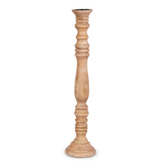 Wooden Candlestick - Large