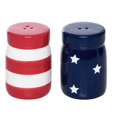 Patriotic Salt & Pepper Shaker Set