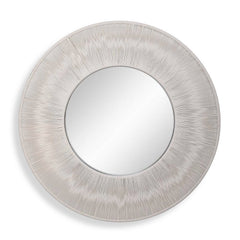 Silver Sailor's Knot Round Mirror