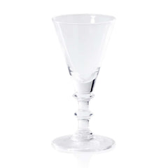 Clear Lorraine Vintage Glass Cordial Glass