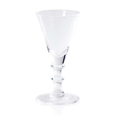 Clear Lorraine Vintage Glass Cordial Glass