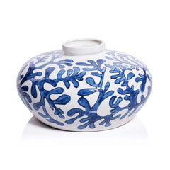 Blue Bermuda Coral Vase