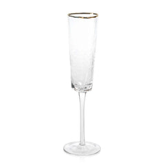 Gold Rim Triangle Flute