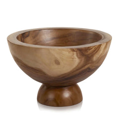 Alpina Wooden Footed Bowl - 18
