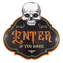 Skull Sign with LED Eyes - 16