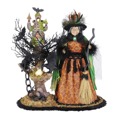 Haunted Hollow Witch with LED Lighting