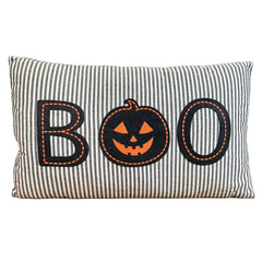 Lumbar Boo Cotton Pillow - 12