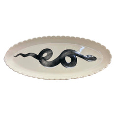 Stoneware Snake Platter - 12