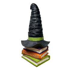 Spooky Witch Hat on Books - 14