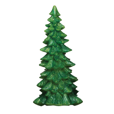 Green Glitter Tree - 12" Tall