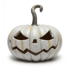Grey LED Flame Pumpkin - 7