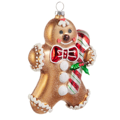 Gingerbread Man Ornament - 5"