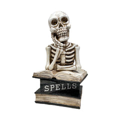 Skeleton On Book with LED Light - 9