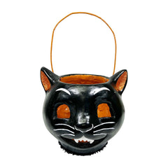 Vintage Black Cat Bucket - 8