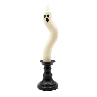 LED Ghost Candlestick - 12" Tall