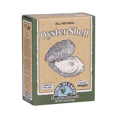 Down To Earth Organic Oyster Shell - 1lbs