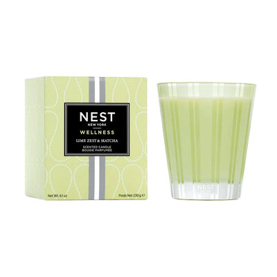 Nest Wellness Lime Zest & Matcha Classic Candle