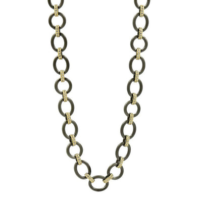 Two-Tone Heavy Link Necklace