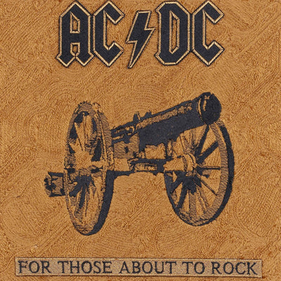 ACDC For Those About To Rock - 12"x12"