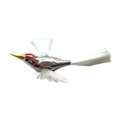 Silver White Clip Bird