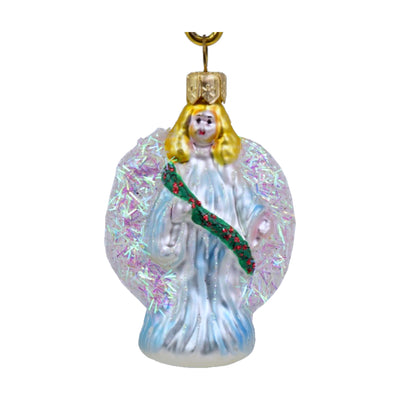 Mini Blue Angel Ornament - 2"