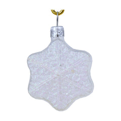 Mini Clear Snowflake Ornament - 2