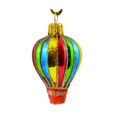 Mini Hotair Balloon Ornament - 2"