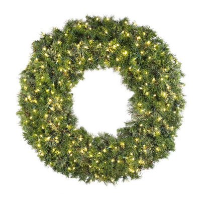 Faux Bristol Pine Wreath - 36"
