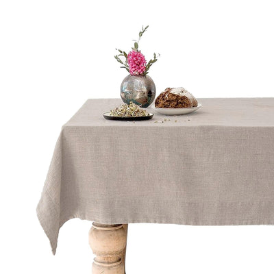 Natural Tablecloth - 55" x 118"