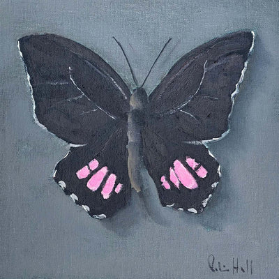 Pink Cattleheart - 8"x8"