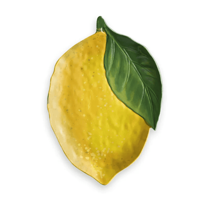 Lemon Fresh Platter - 17"