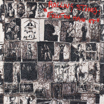 The Rolling Stones Exile On Main St. - 12"x12"