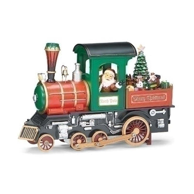 Musical Train Engine with Light - 7" Tall