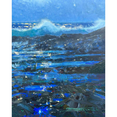 Moonlight Surge - 10"x12"