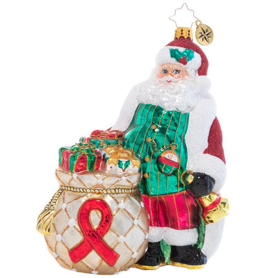 AIDS Awareness Santa