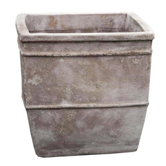Antico Terra Cotta Square Planter