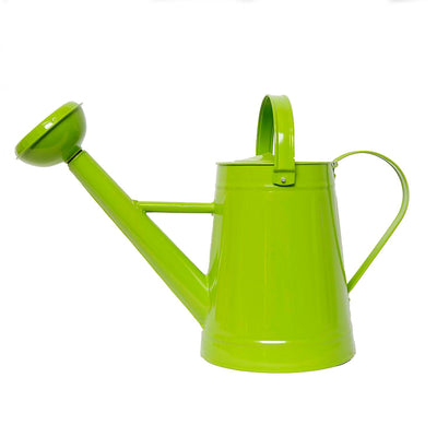 Traditional Metal Watering Can - Green