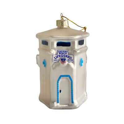 Laguna Beach Lifeguard Tower Ornament